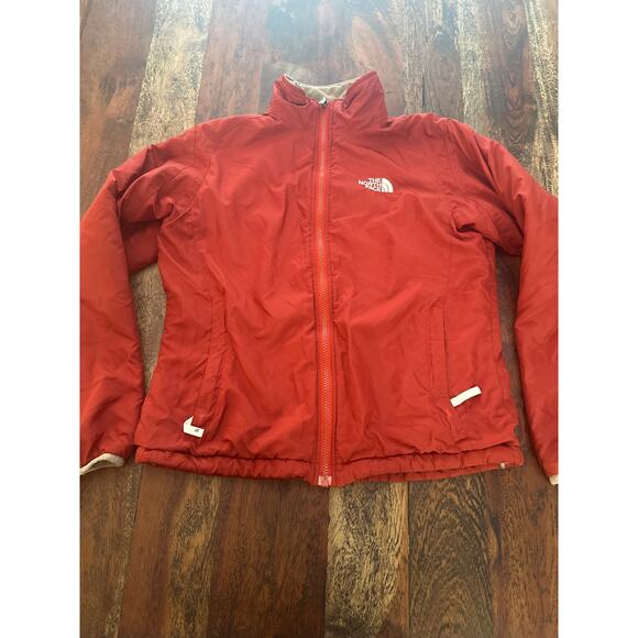 Northface Red Full Zip Preloved Jacket (Unisex, Size Small) - Picture 5 of 9
